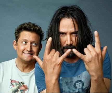 BILL & TED FACE THE MUSIC: Keanu Reeves And Alex Winters Will Reprise Iconic 80s Roles in Sequel